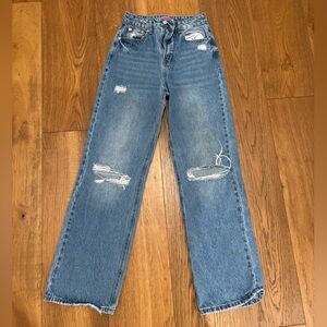 Edikted Blue Denim Jeans
